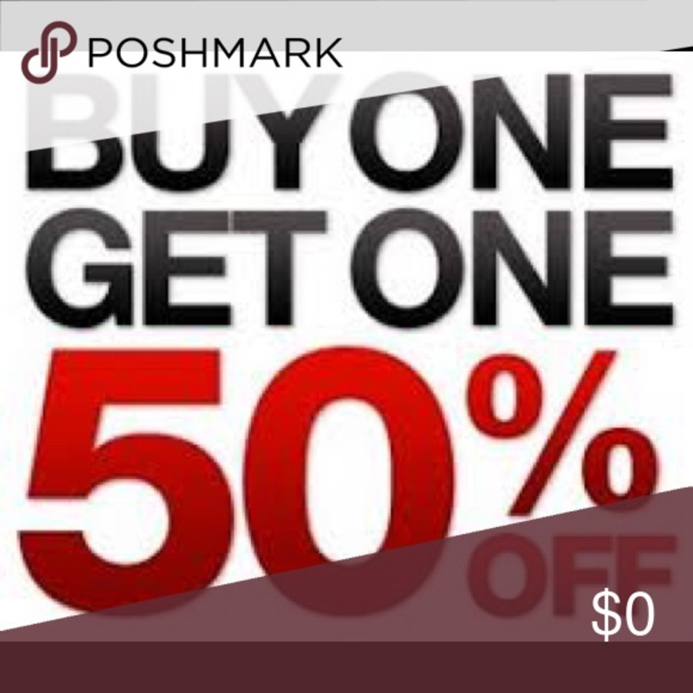 BOGO 1/2 off! Sellers discount does not apply